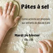 Atelier Pâtes à sel > Vacances d'hiver