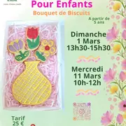 Atelier Pâtisserie Enfants – Bouquet de Biscuits