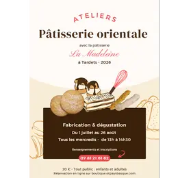Atelier patisseries orientales
