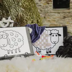 Atelier-patrimoine (3-5 ans) : travail de la laine