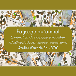 Atelier | Paysage automnal