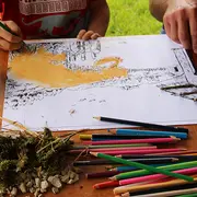 Atelier Paysages néo (7-9 ans)