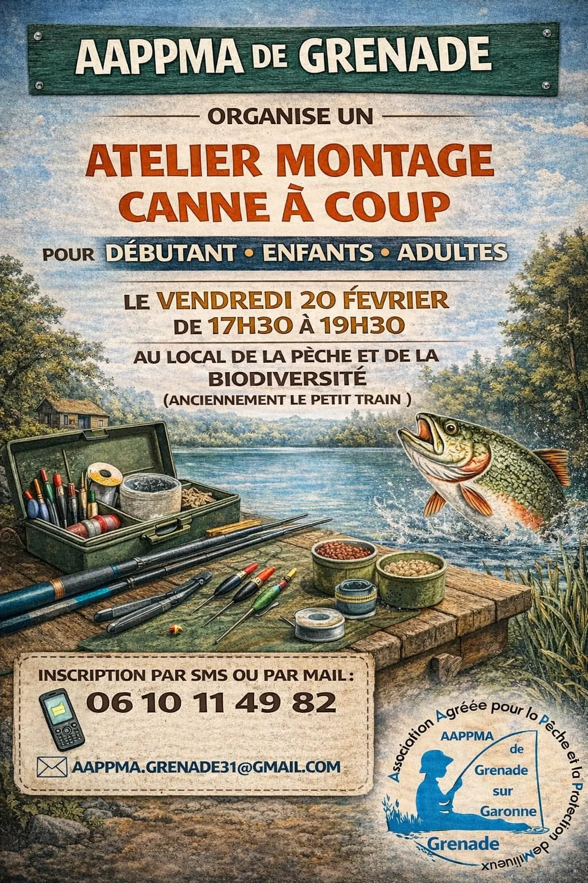 Atelier Pêche : Montage De Ligne