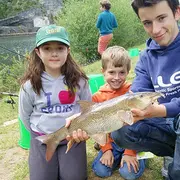 Atelier pêche  par la société de pêche de Cajarc