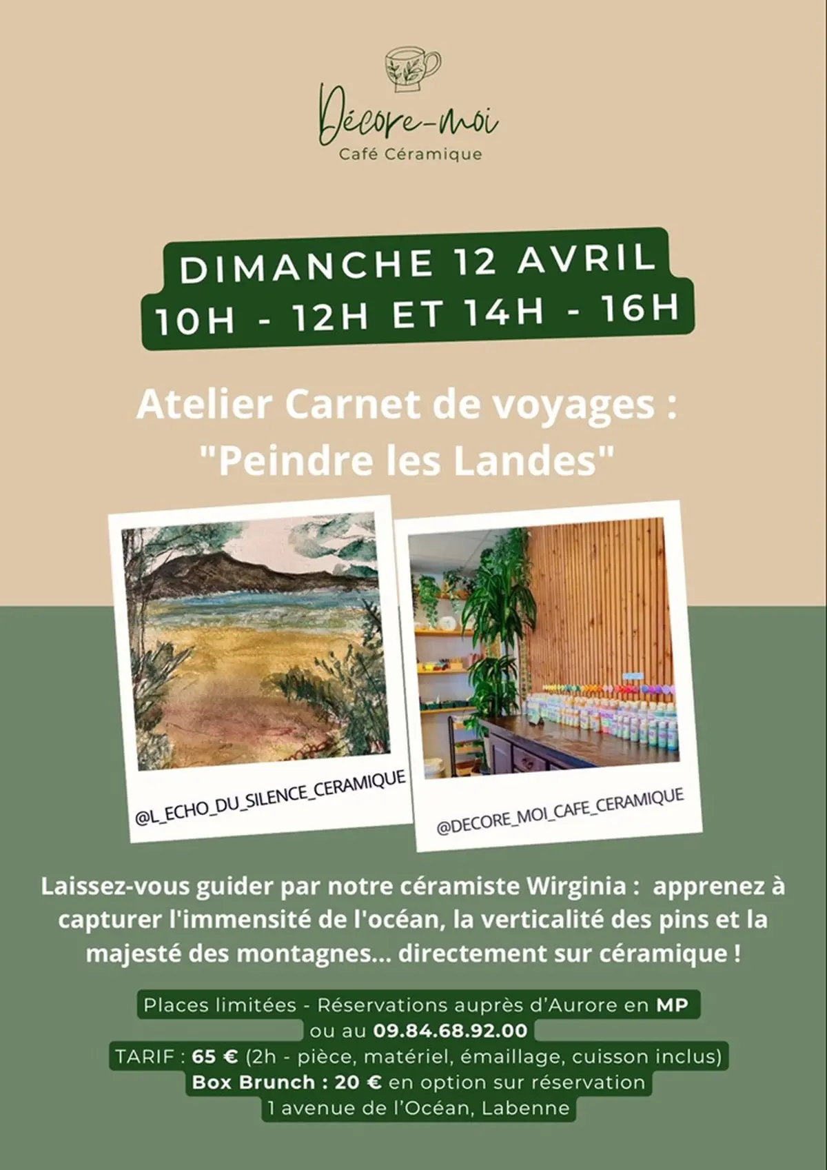 Atelier Peindre les Landes