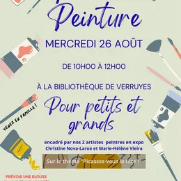 Atelier peinture