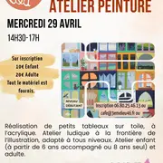 Atelier peinture au 3ème Lieu