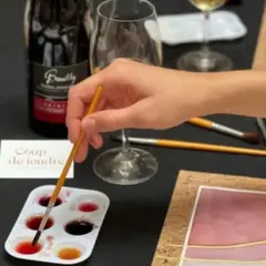 Atelier peinture au vin à Lyon 3ème