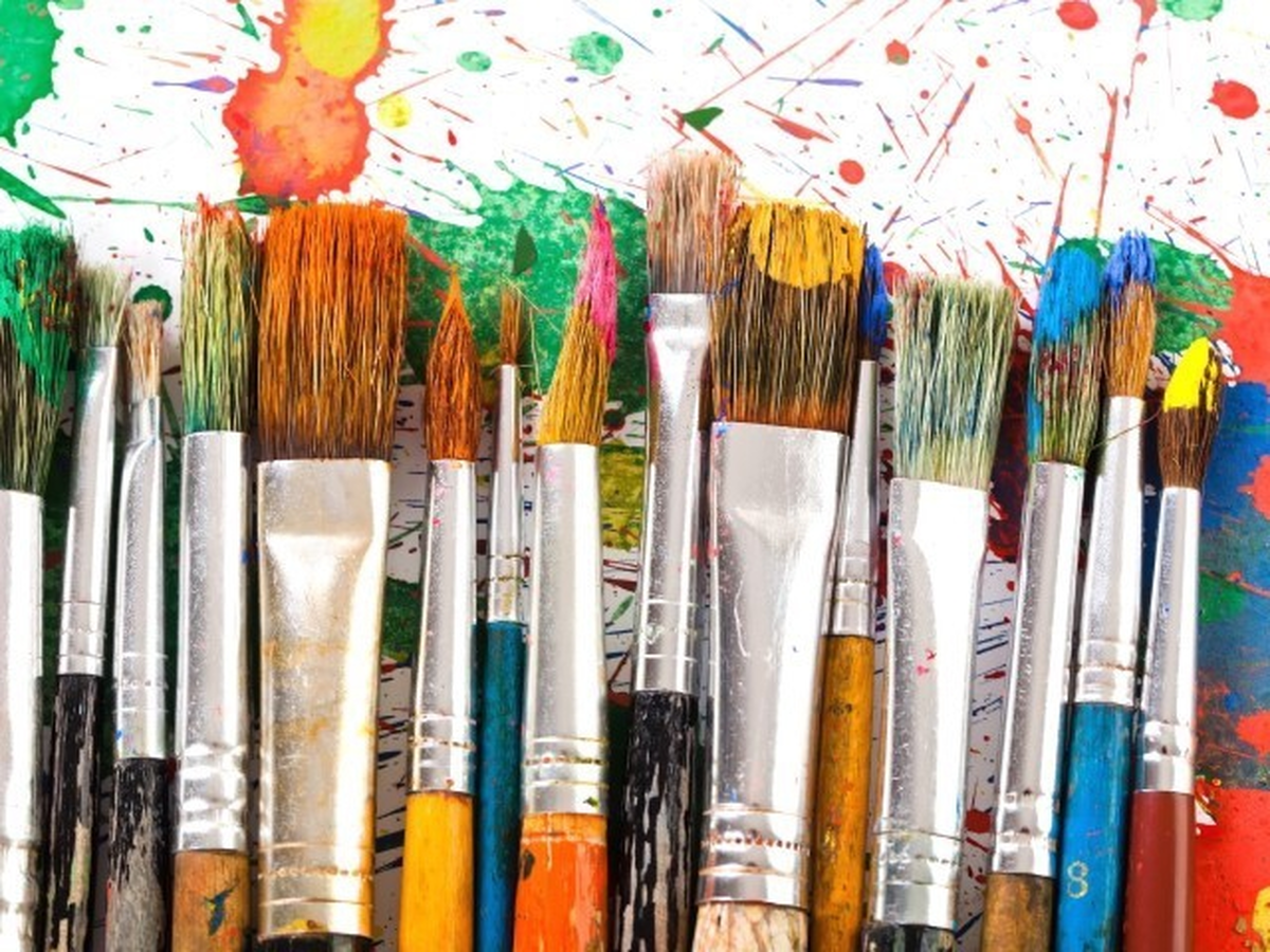 Atelier peinture avec Claude Dagaïl