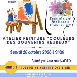 Atelier peinture – Couleurs des souvenirs heureux