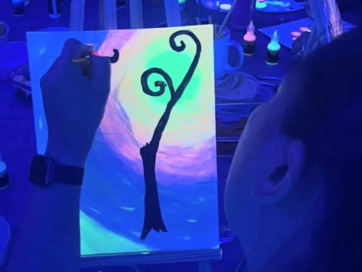 Atelier Peinture dans le noir à Paris 17ème