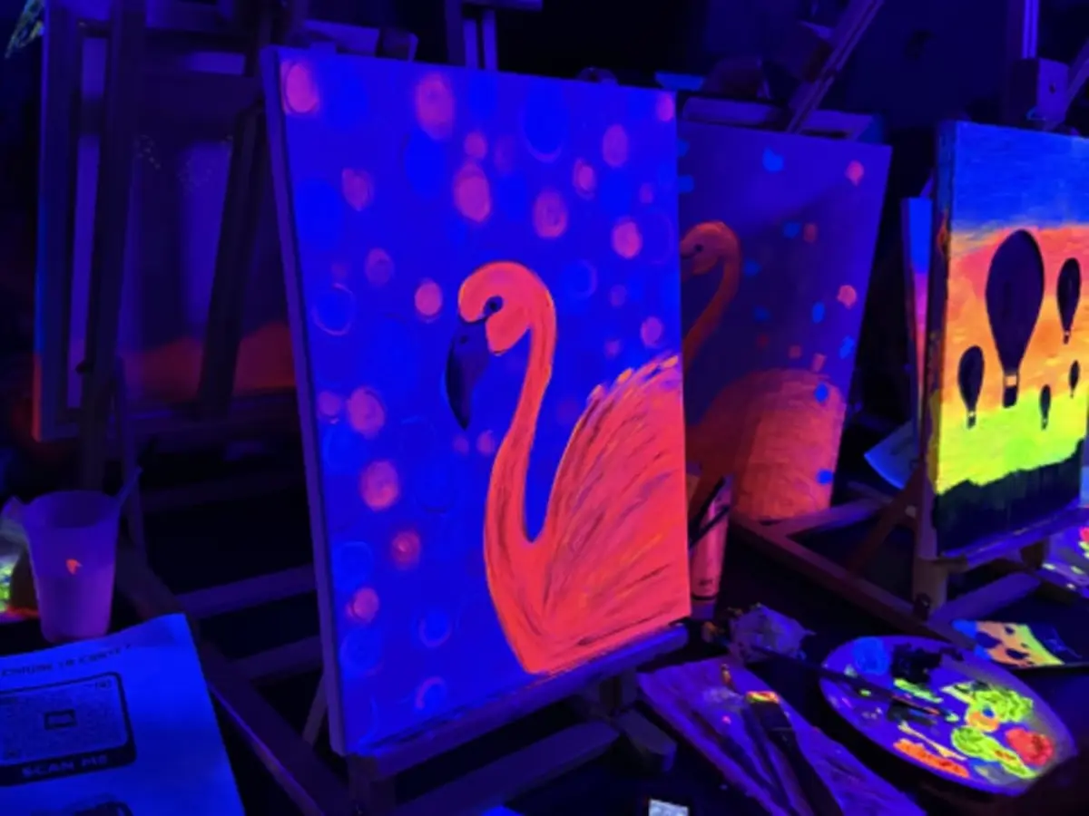 Atelier peinture dans le noir à Strasbourg (67)