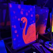 Atelier peinture dans le noir à Strasbourg (67)