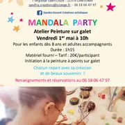 Atelier peinture enfants Mandala Party