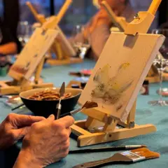 Atelier peinture et apéro à Orbey (68)