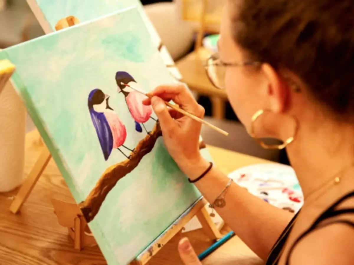 Atelier peinture & boisson apéritif à Montpellier (34)
