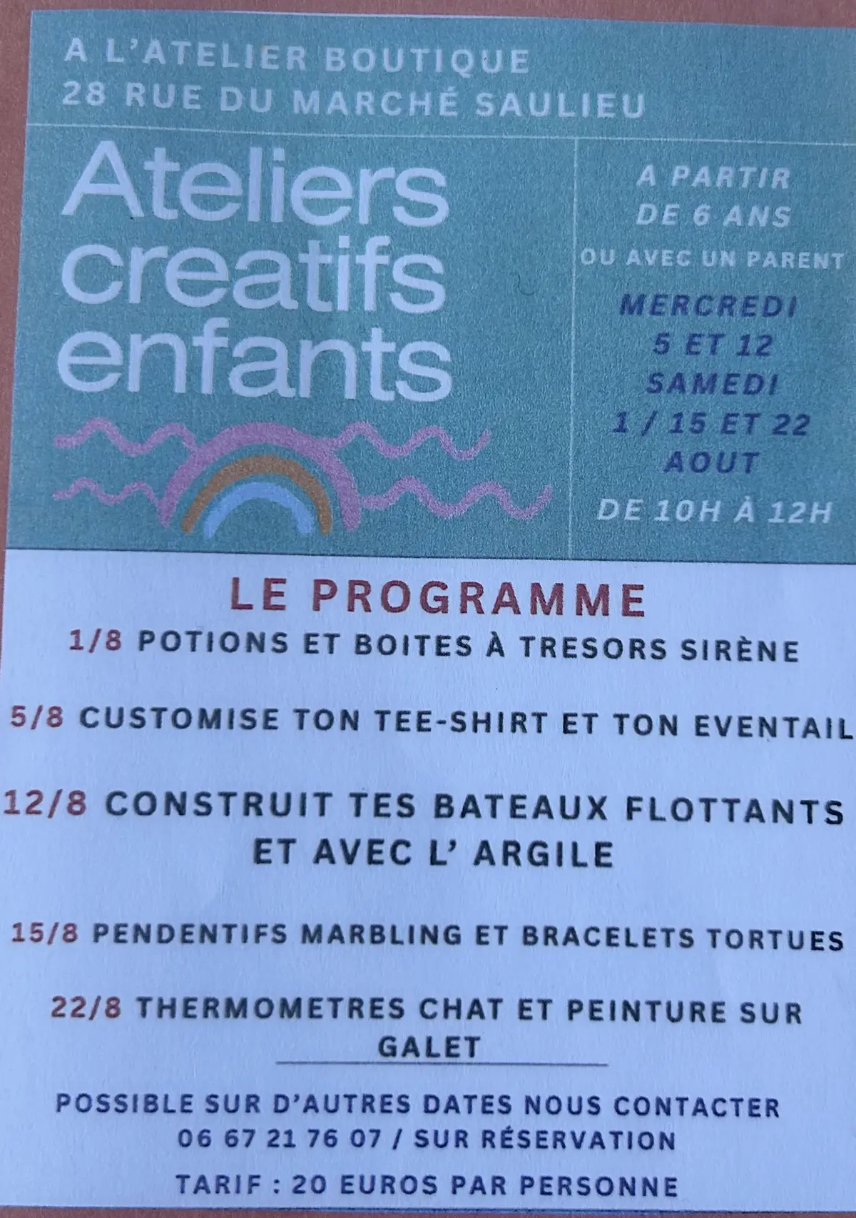 Atelier Peinture Et Creatif