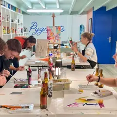 Atelier peinture et dégustation d'apéro à Tressin ( 59)