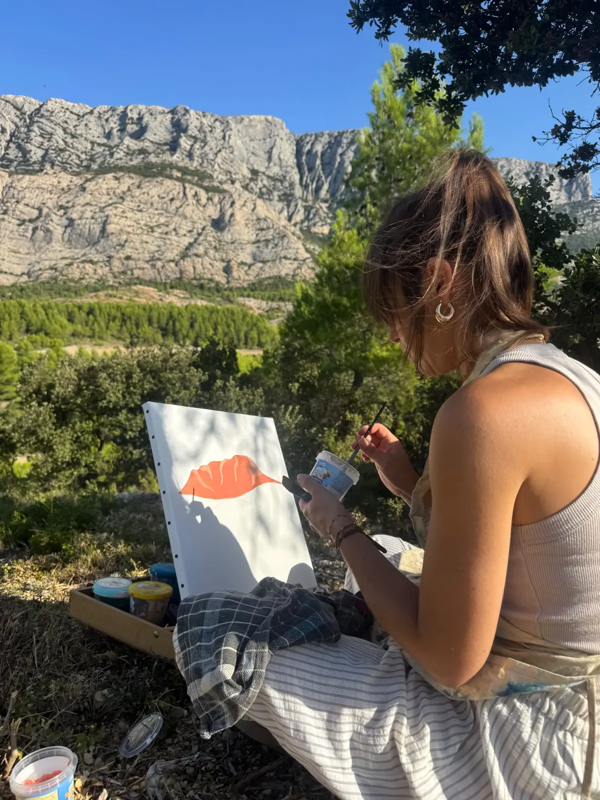 Atelier peinture Héritage Victoire x Marie Deforche