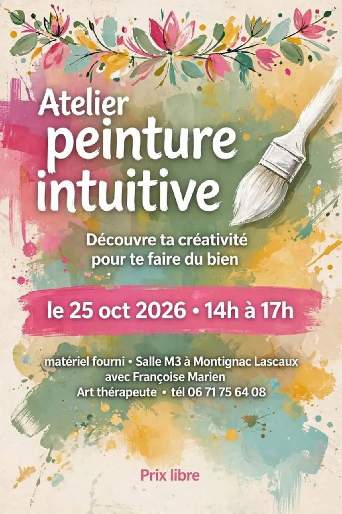 Atelier - Peinture intuitive