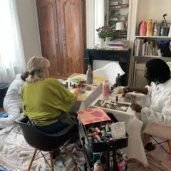 Atelier peinture intuitive à Paris 7ème