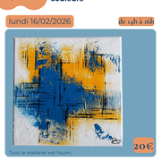 Atelier Peinture, matière et couleurs à Baudreix