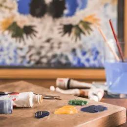 Atelier peinture : Médiathèque Aqua-Libris