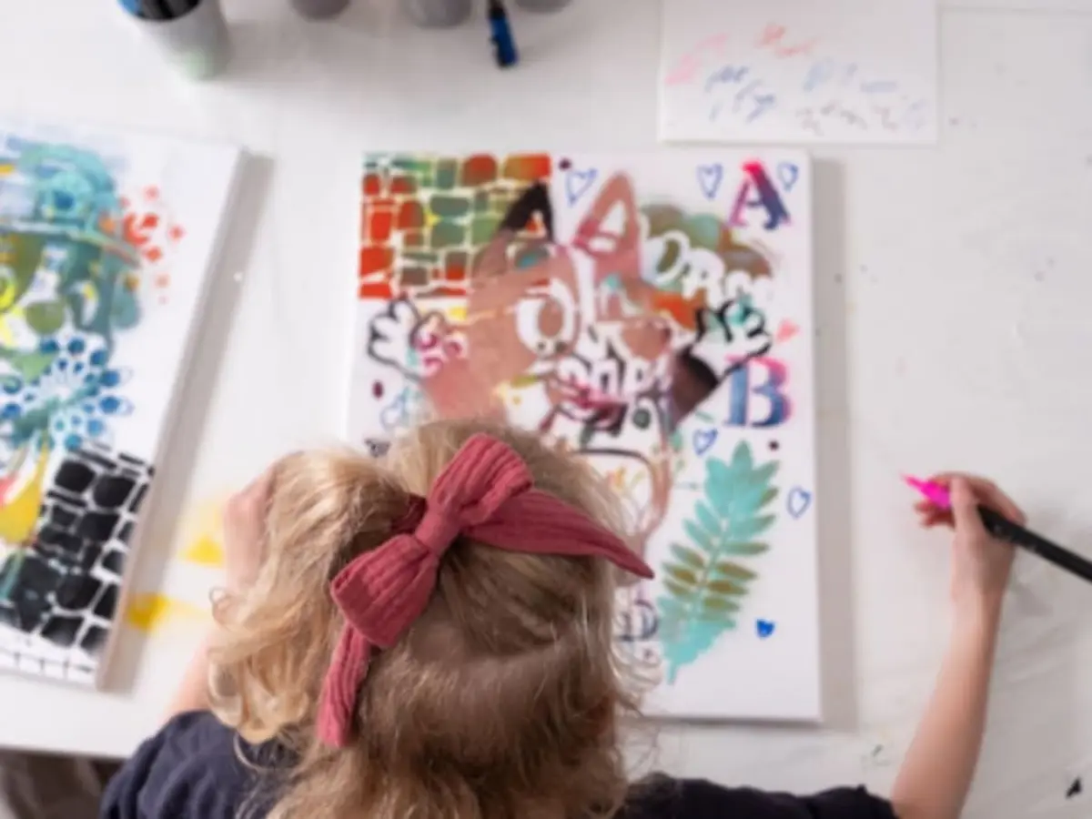 Atelier peinture street-art pour enfant &agrave; Tressin (59)
