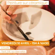 Atelier peinture sur céramique