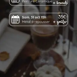 Atelier Peinture sur céramique & Brunch - Maison Tarte