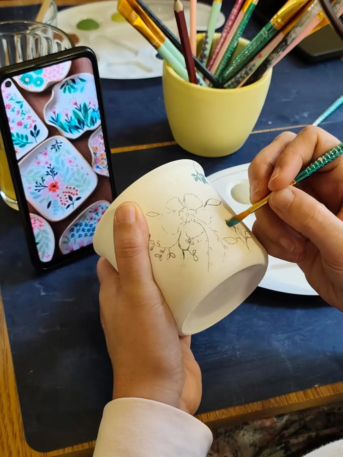 Atelier peinture sur céramique - Maison Tarte