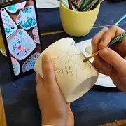 Atelier peinture sur céramique - Maison Tarte