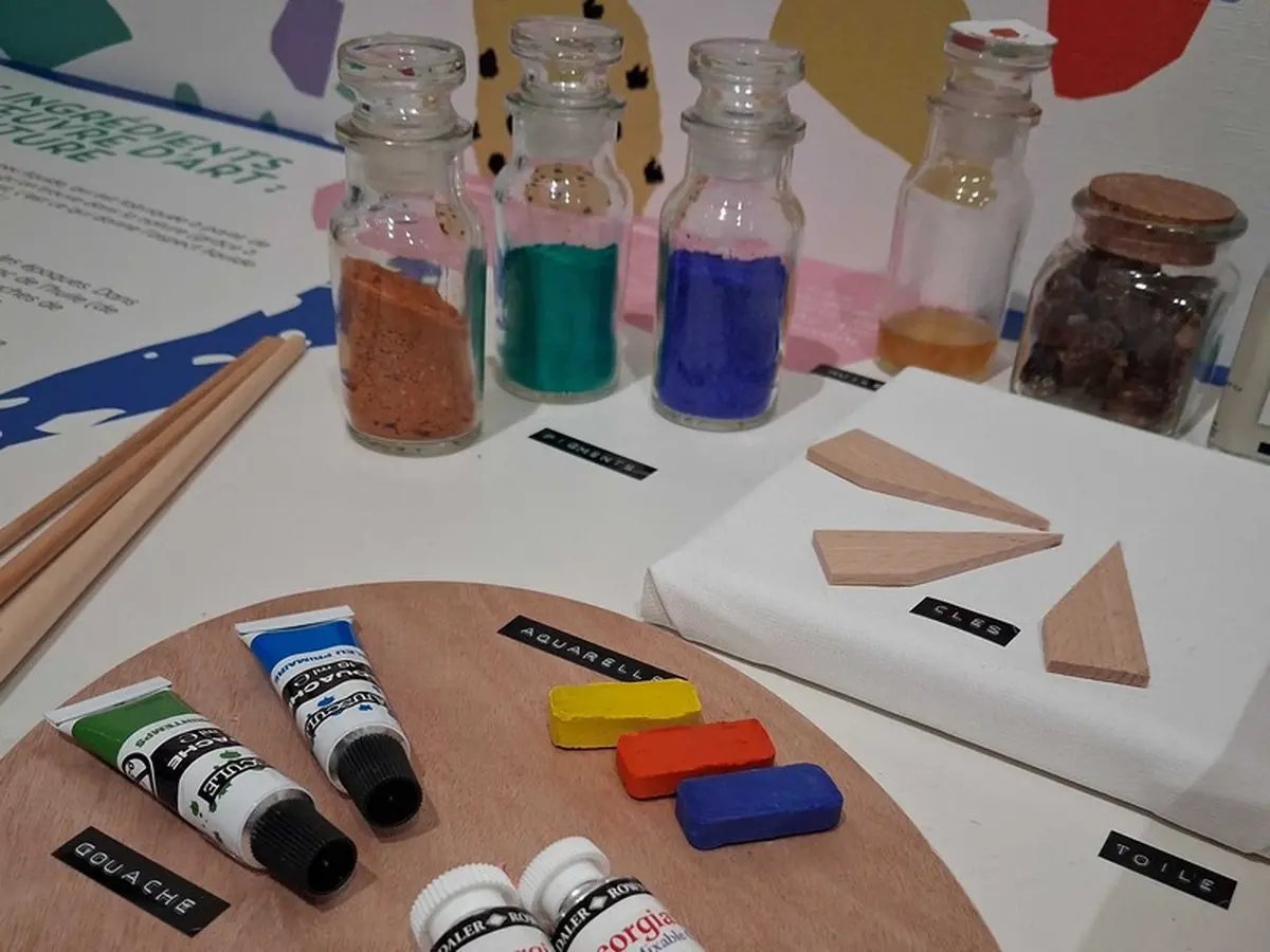 Atelier peinture végétale