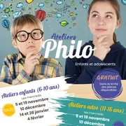 Atelier philo ados à la Médiathèque du Pays Foyen