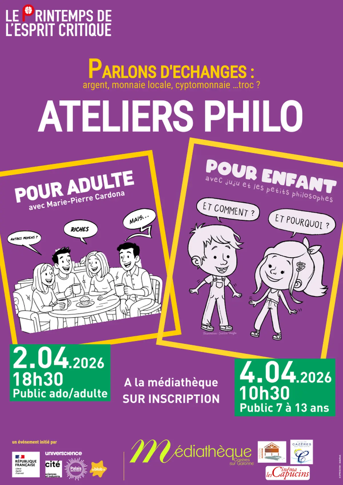 Atelier Philo Enfants