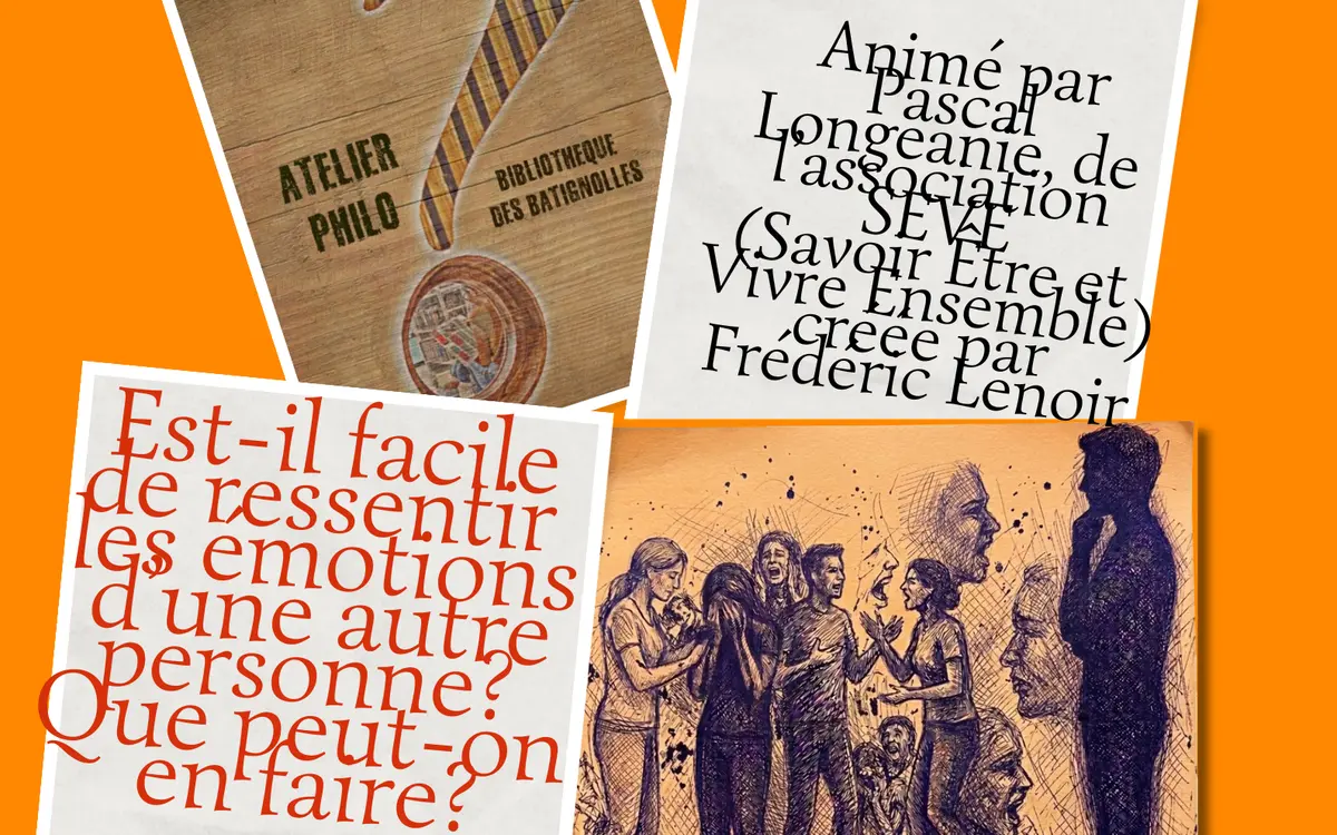 atelier philo à la bibliothèque des Batignolles