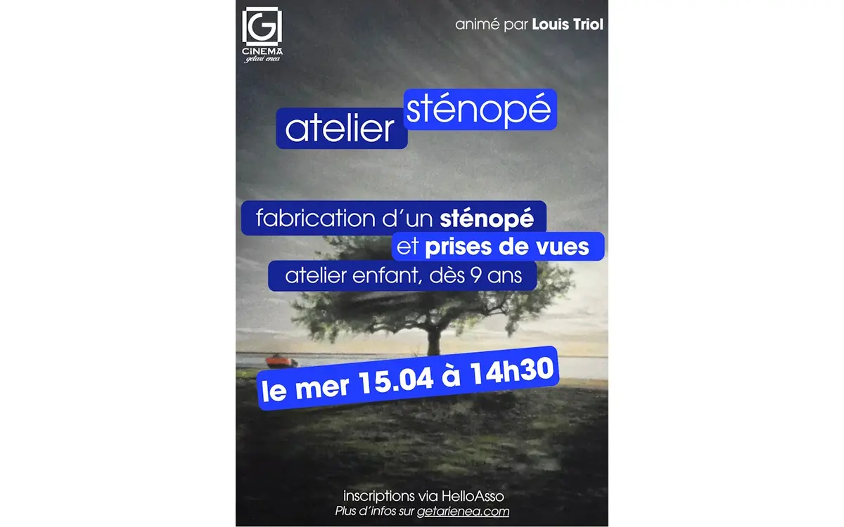 Atelier photographie sténopé enfant