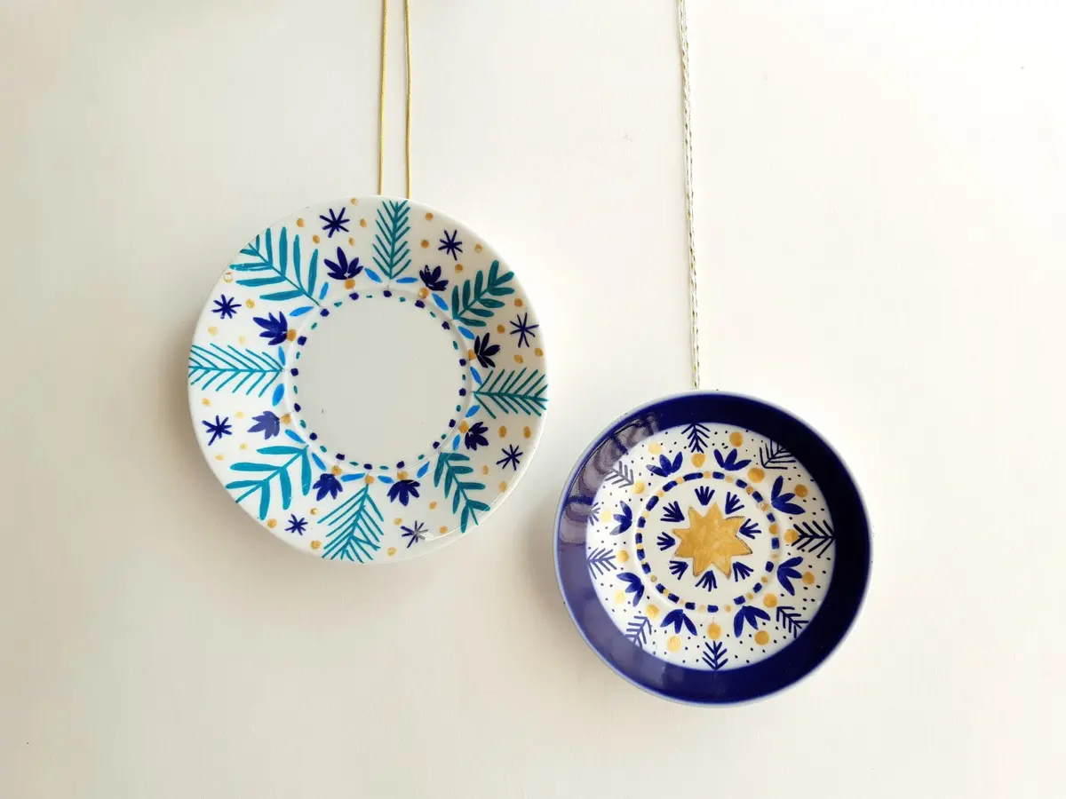 Atelier porcelaine 6-12 ans : couronne de Noël