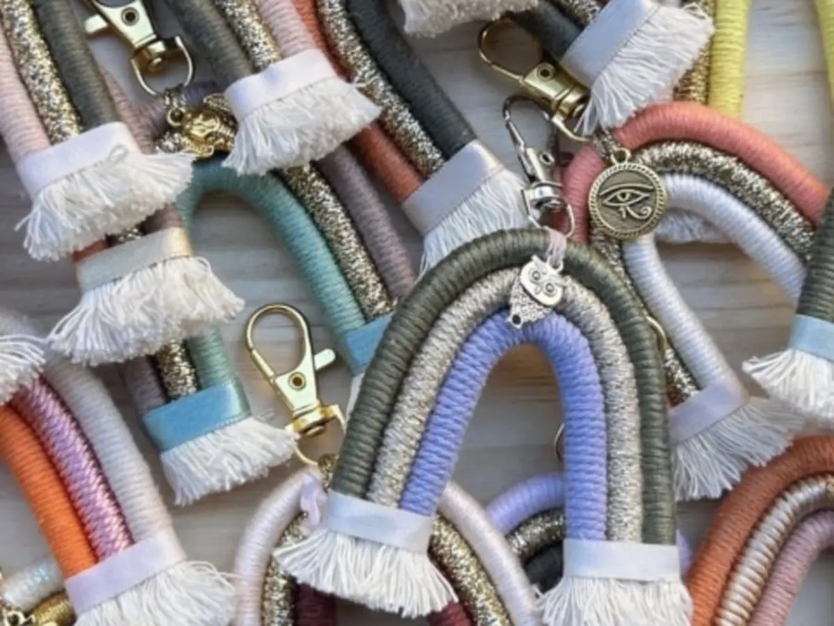 Atelier porte-clé en macramé à Toulouse (31)