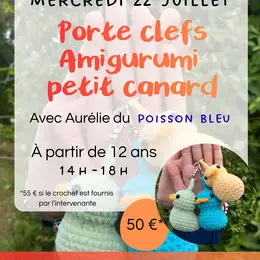 Atelier - Porte-clés amigurumi petit canard