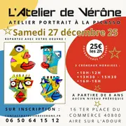 Atelier portrait de picasso