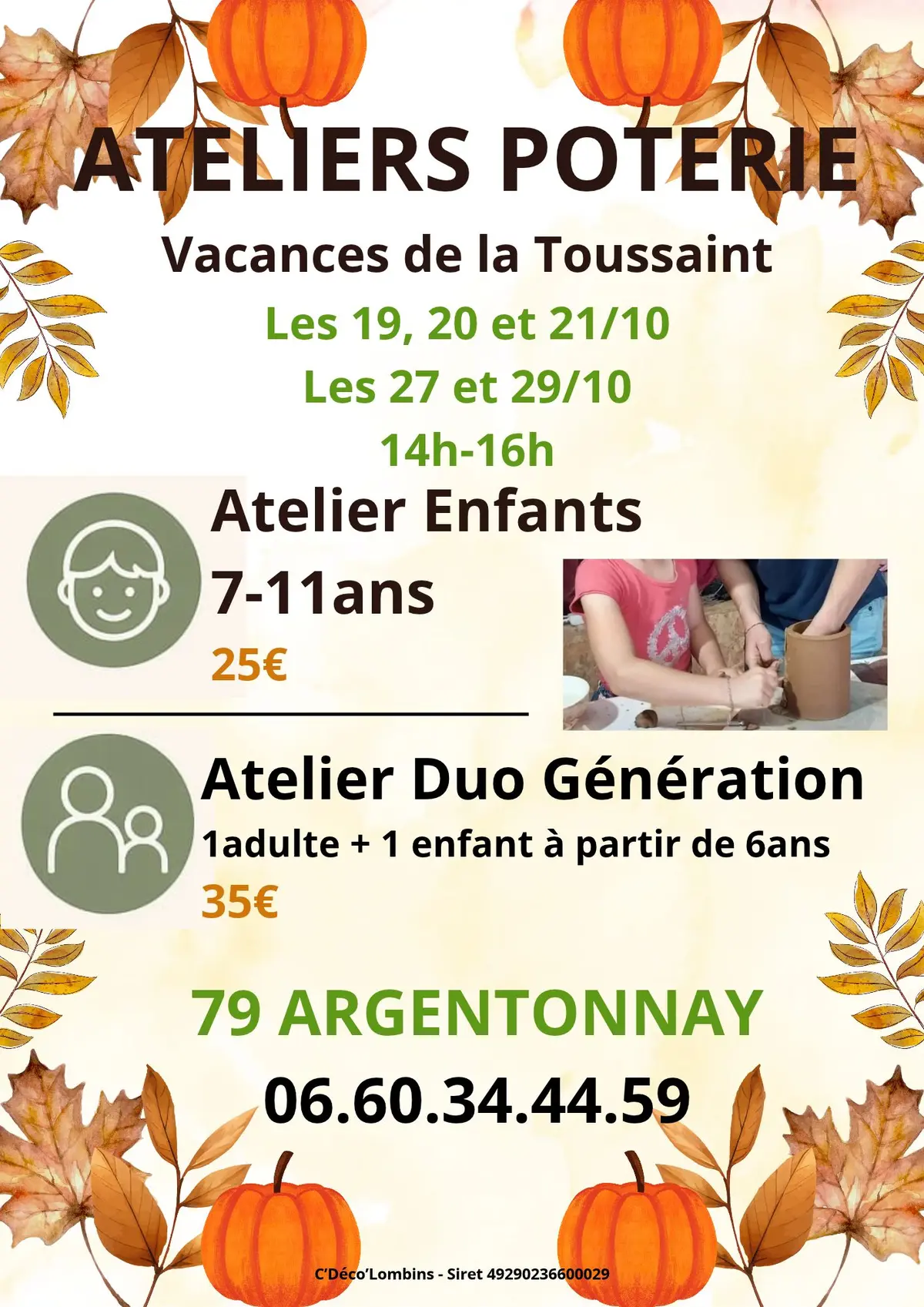 Atelier poterie