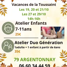Atelier poterie