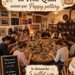 Atelier poterie au Troc Quai