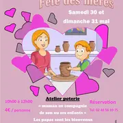 Atelier poterie spécial fête des mères