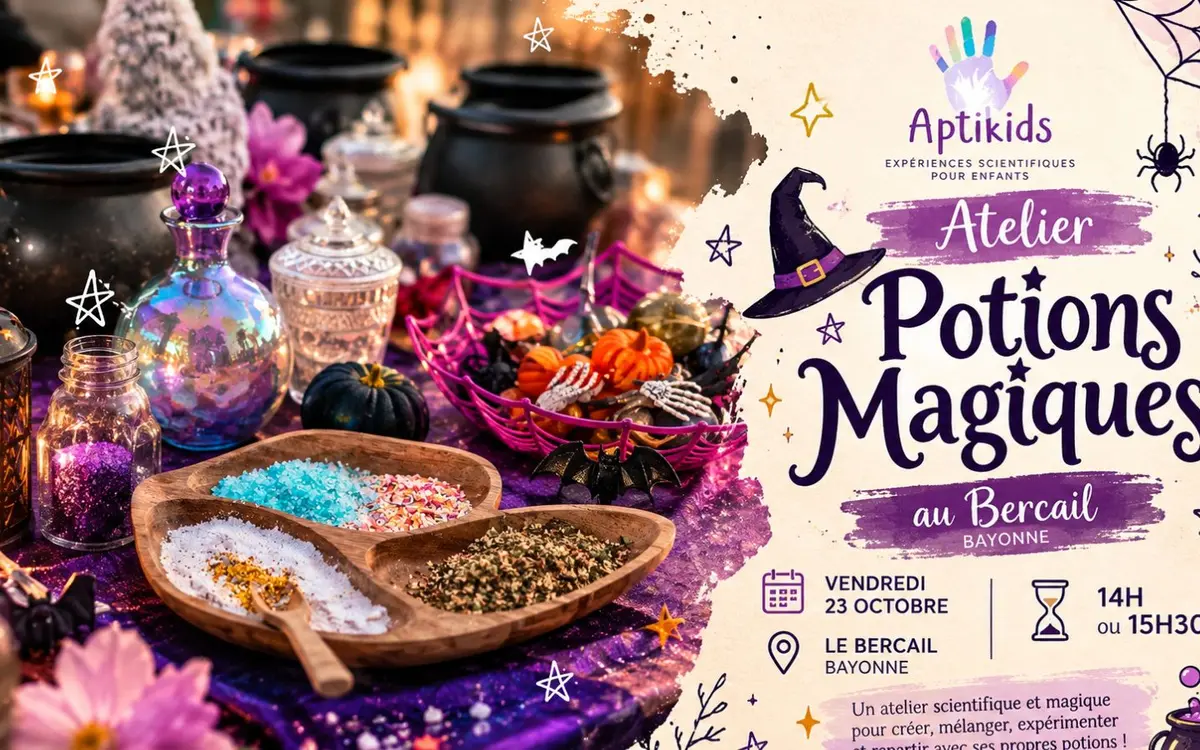 Atelier potion magique au Bercail