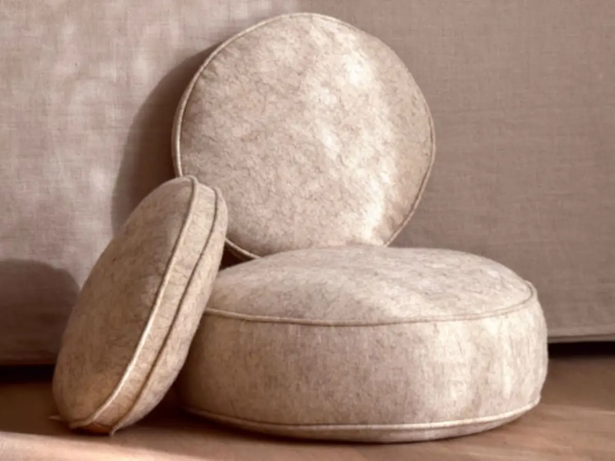 Atelier pouf en matières naturelles à Sorèze (81)