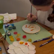 Atelier pour enfant de peinture sur soie à Jouy-sous-Thelle (60)