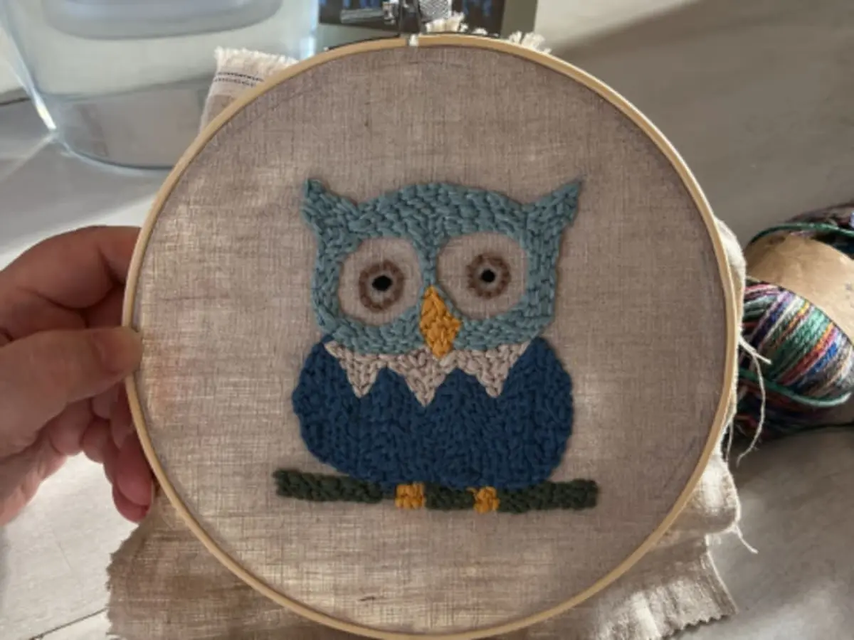 Atelier pour enfant de Punch needle à Courbevoie (92)