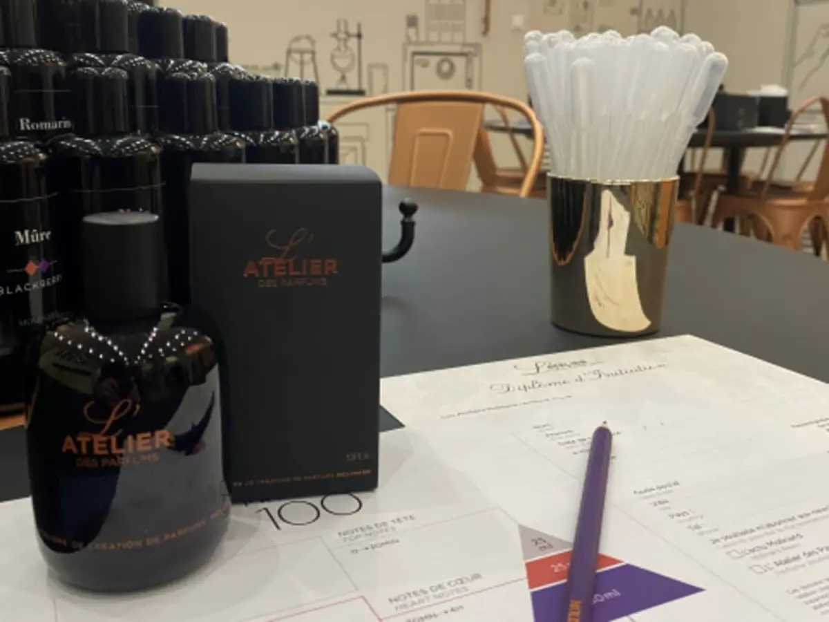 Atelier premium création de parfum à Grasse centre-ville